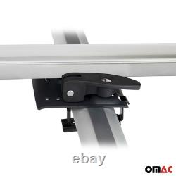 2 Menabo Porte-vélo de toit Juza Pour 2 Vélo 15kg en Aluminium ABE
