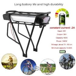 36V 13Ah 481Wh Li-Ion E-Bike Batterie pour Vélo chargement Porte-bagage+Chargeur