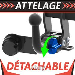 Attelage détachable pour Skoda Citigo 5P seulement pour porte-vélos 12-19 Compl
