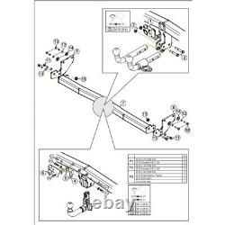 Attelage pour Kia E-Niro pour porte-vélos uniquement (06/19-08/22) RDSOV