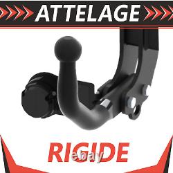 Attelage rigide pour Seat Mii 5P (seulement pour porte-vélos) de 12 Compl