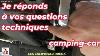 Camping Car Je R Ponds A Vos Questions Techniques Suspension Pneumatique Batterie Porte V Los