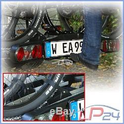 Eufab Porte-vélos Premium III Pour Attelage De Remorque E-bike
