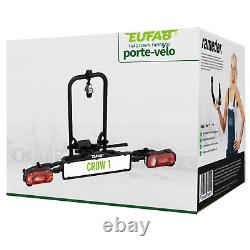 Eufab porte-vélo Crow 1 pour 1 vélos
