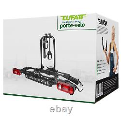 Eufab porte-vélo Crow Plus pour 2 vélos 50 kg