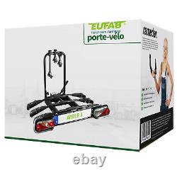 Eufab porte-vélo Eufab Amber 3 pour 3 vélos 60 kg