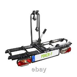 Eufab porte-vélo Eufab Poker-F pour 2 vélos 60 kg