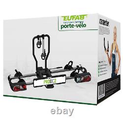 Eufab porte-vélo fixation Eufab ProBC2 pour 2 vélos 60 kg