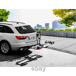 Eufab porte-vélo fixation Eufab ProBC2 pour 2 vélos 60 kg