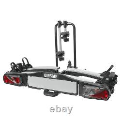 Eufab porte-vélo fixation Premium II Plus pour 2 vélos 60 kg