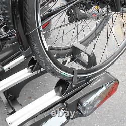 Eufab porte-vélo fixation Premium II Plus pour 2 vélos 60 kg
