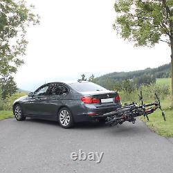 Eufab porte-vélo fixation Premium II Plus pour 2 vélos 60 kg