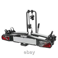 Eufab porte-vélo fixation Premium II pour 2 vélos 60 kg