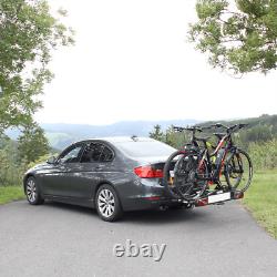 Eufab porte-vélo fixation Premium II pour 2 vélos 60 kg