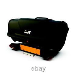GP Coffre de voiture Evolve pour porte-vélos avec crochet de remorquage Noir