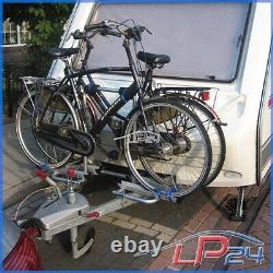 Las Porte-vélos Caravane Remorque V-forme Pour 2 Vélos