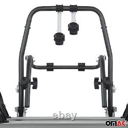 MENABO Porte-vélos sur Hayon pour Audi Q5 8R 2014-2016 2 Vélos