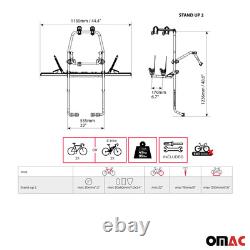 MENABO Porte-vélos sur Hayon pour Mazda CX-5 2012-2025 2 Vélos