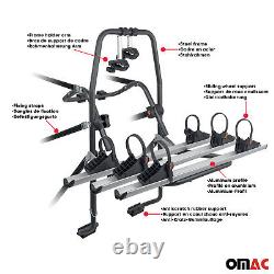 MENABO Porte-vélos sur Hayon pour Subaru Levorg 2014-2024 3 Vélos