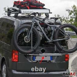 Menabo Shadow porte-vélos sur hayon pour VW Caddy 4 IV 2015-2021 Alu TÜV