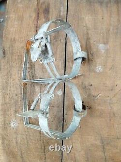 NOS Double porte bidon pour gourde alu vélo ancien course randonneuse