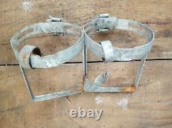 NOS Double porte bidon pour gourde alu vélo ancien course randonneuse