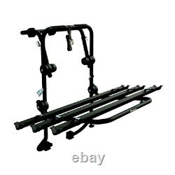 Peruzzo Porte-vélos arrière en acier Padova pour 3 vélos. Capacité 45 kg. Noir