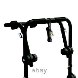 Peruzzo Porte-vélos arrière en acier Padova pour 3 vélos. Capacité 45 kg. Noir