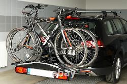 Pliable porte-vélos sur attelage pour 3 vélos Aguri Active Bike 3 BLACK 60 kg