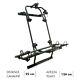 Porte-vélos Arrière Fabbri Bici Ok Mtb Van 2 Pour Ducato Jumper Boxer Noir