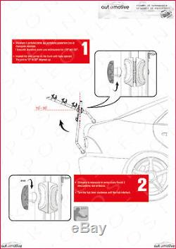 Porte-Vélos Porte de Coffre à Bagage Arrière Trois Sièges pour Hyundai I30