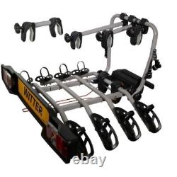 Porte-Vélos Support D'em Brayage Witter pour 4 Vélos ZX304EU