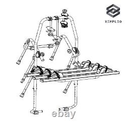 Porte-Velos en Aluminium sur hayon pour Alfa Romeo 147 937 2000-2010 (3 Velos)