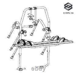 Porte-Velos en Aluminium sur hayon pour Renault Clio III 05-12 (2 Velos)