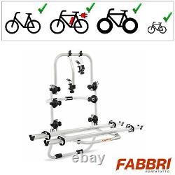 Porte-Vélos en Aluminium sur hayon pour Renault Trafic depuis 15 (2 Vélos)