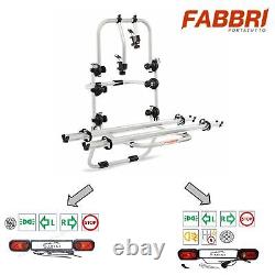 Porte-Vélos en Aluminium sur hayon pour Renault Trafic depuis 15 (2 Vélos)