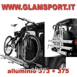 Porte-Vélos pour 4x4 Attaque Avec Roue PERUZZO Stelvio Aluminium Art