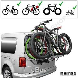 Porte-Vélos pour Hayon 3 Vélos Heckträg VW Volkswagen Caddy IV 2015