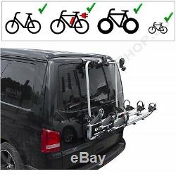Porte-Vélos pour Hayon 3 Vélos VW T5 Transporter Bus Boîte 2003-2015