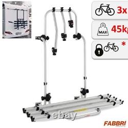 Porte-Vélos sur hayon pour camping car Transit CI Horon depuis 2014 (3 Vélos)