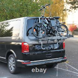Porte-vélo Menabo Shadow T6 pour VW T6 04.2015 09.2019 3 vélos état / neuf