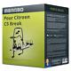 Porte-vélo Menabo Stand Up 2 Pour Citroen C5 Break Iii Type Td 2 Vélos Top