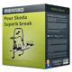 Porte-vélo Menabo Stand Up 2 Pour Skoda Superb Break Iii Type 3v5 2 Vélos Top