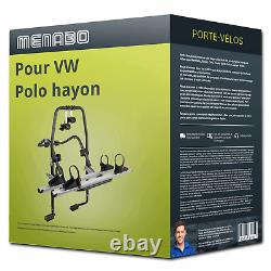 Porte-vélo Menabo Stand Up 2 pour VW Polo hayon type 9N 2 vélos TOP