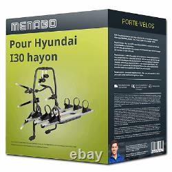 Porte-vélo Menabo Stand Up 3 pour Hyundai I30 hayon type PD / PDE / PDEN 3 vélos