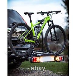 Porte-vélos VENTUS 3 pour trois vélos avec inclinaison et fixation rapide