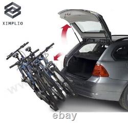 Porte-vélos VENTUS 3 pour trois vélos avec inclinaison et fixation rapide