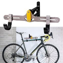 Porte-vélos à crochet mural élégant et fonctionnel pour vélos de route amé