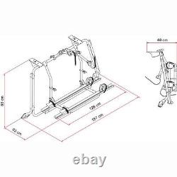 Porte-vélos pour VW Transporter T5 avec hayon version PRO restylisé Carry Bik