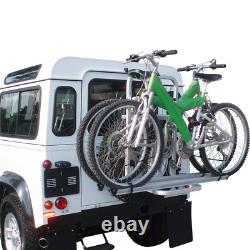 Porte-vélos pour une roue de secours, voitures de type SUV, pour 2 vélos